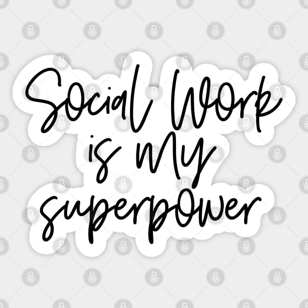 School Social Worker Sticker by EtheLabelCo